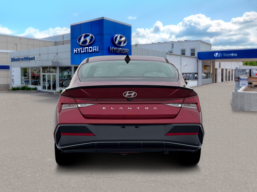 Ultimate Red 2026 Hyundai ELANTRA Sport
