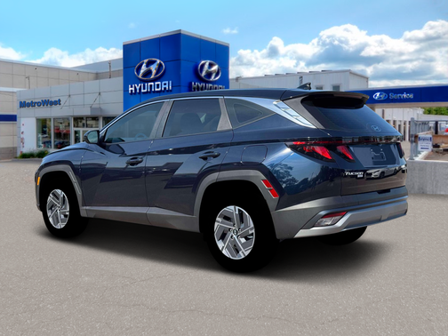 Deep Sea 2026 Hyundai TUCSON Hybrid Blue SE