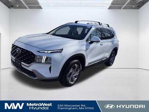 Serenity White Pearl 2023 Hyundai SANTA FE SEL 2.4