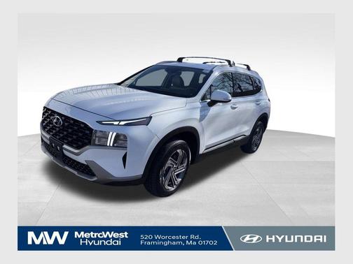 Serenity White Pearl 2023 Hyundai SANTA FE SEL 2.4