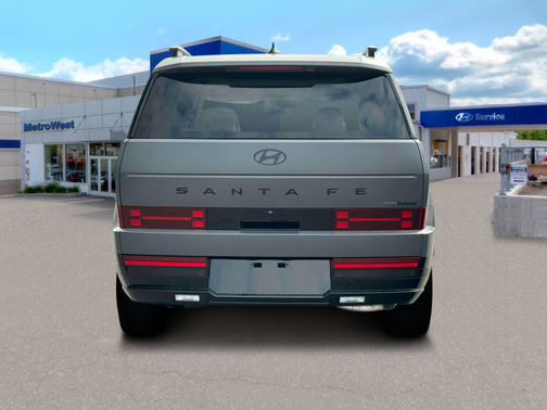 Ecotronic Gray Matte 2025 Hyundai SANTA FE HEV Calligraphy