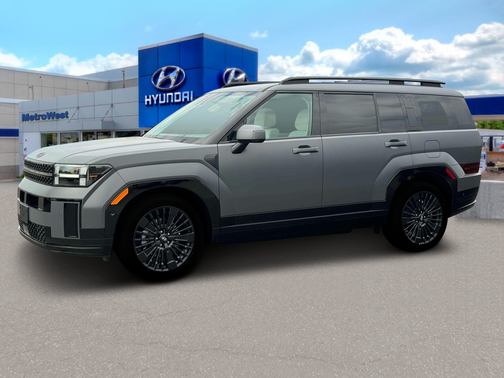 Ecotronic Gray Matte 2025 Hyundai SANTA FE HEV Calligraphy