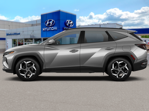 Shimmering Silver 2024 Hyundai TUCSON Hybrid Limited