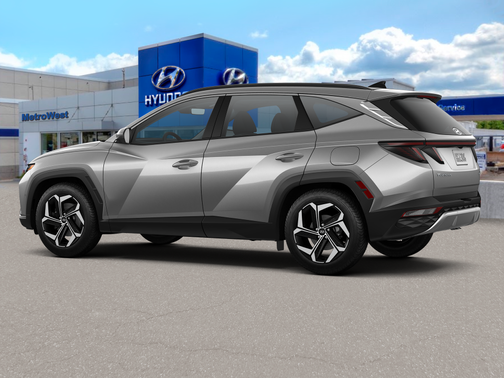 Shimmering Silver 2024 Hyundai TUCSON Hybrid Limited