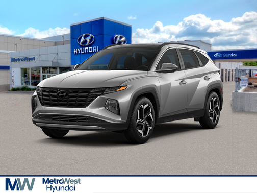 Shimmering Silver 2024 Hyundai TUCSON Hybrid Limited