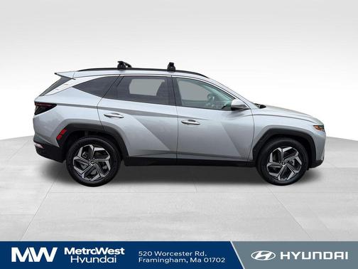 Shimmering Silver 2024 Hyundai TUCSON Hybrid Limited