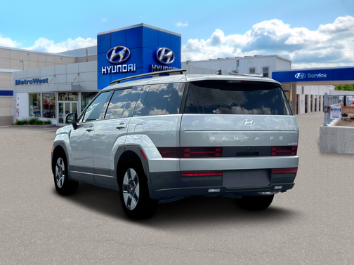 Shimmering Silver 2026 Hyundai SANTA FE SEL 2.4