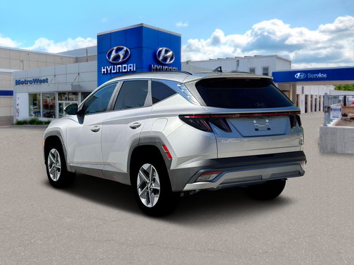 Shimmering Silver 2026 Hyundai TUCSON Hybrid SEL Convenience