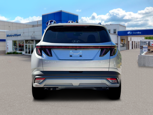 Shimmering Silver 2026 Hyundai TUCSON Hybrid SEL Convenience