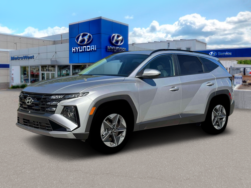 Shimmering Silver 2026 Hyundai TUCSON Hybrid SEL Convenience