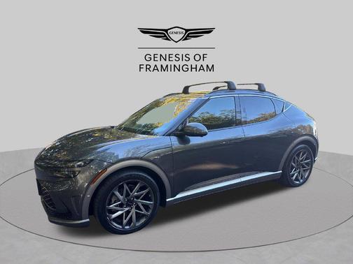 Himalayan Gray 2023 Genesis GV60 Advanced AWD