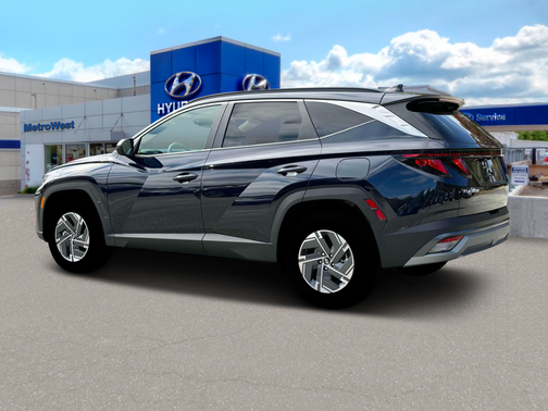 Deep Sea 2025 Hyundai TUCSON Hybrid Blue