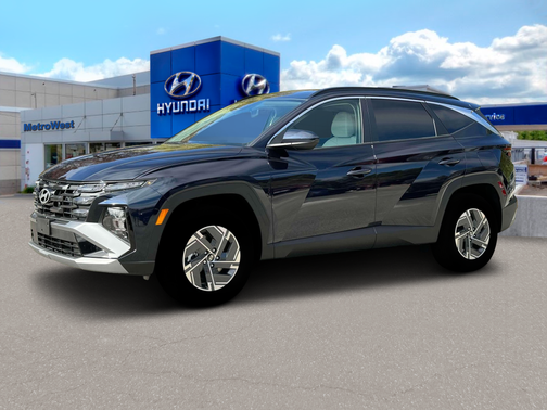 Deep Sea 2025 Hyundai TUCSON Hybrid Blue