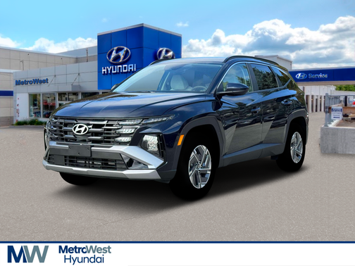 Deep Sea 2025 Hyundai TUCSON Hybrid Blue
