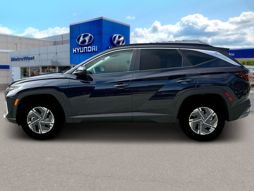 Deep Sea 2025 Hyundai TUCSON Hybrid Blue