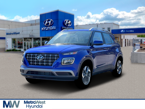 Intense Blue 2026 Hyundai VENUE SEL