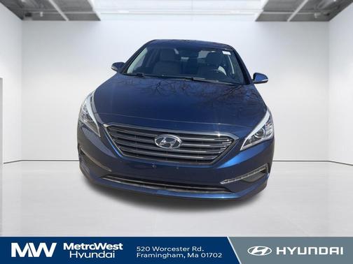Lakeside Blue 2015 Hyundai SONATA Limited
