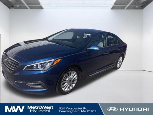 Lakeside Blue 2015 Hyundai SONATA Limited