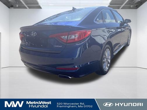Lakeside Blue 2015 Hyundai SONATA Limited