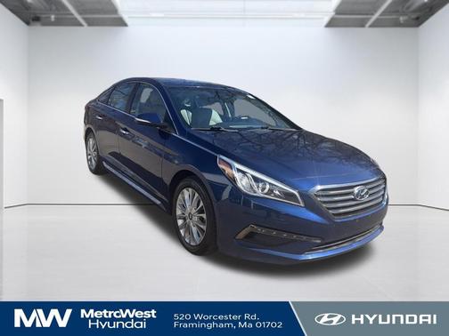 Lakeside Blue 2015 Hyundai SONATA Limited