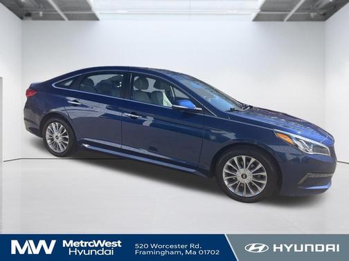 Lakeside Blue 2015 Hyundai SONATA Limited