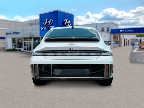 Serenity White 2025 Hyundai IONIQ 6 SEL