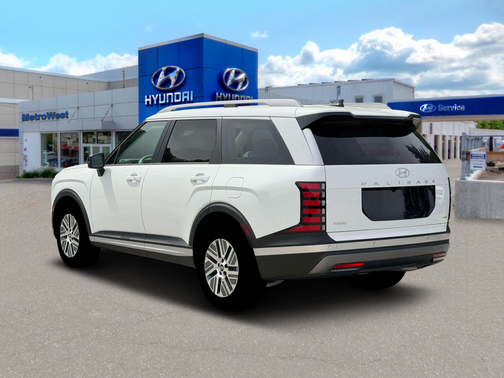 Creamy White Pearl 2026 Hyundai Palisade Hybrid SEL 8P
