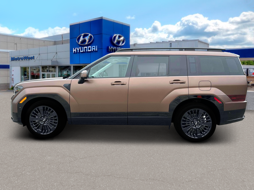 Earthy Brass Matte 2025 Hyundai SANTA FE HEV Calligraphy