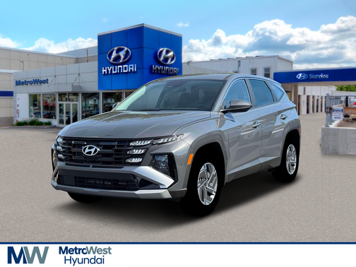 Ecotronic Gray 2026 Hyundai TUCSON Hybrid Blue SE