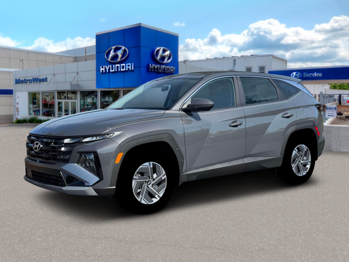 Ecotronic Gray 2026 Hyundai TUCSON Hybrid Blue SE
