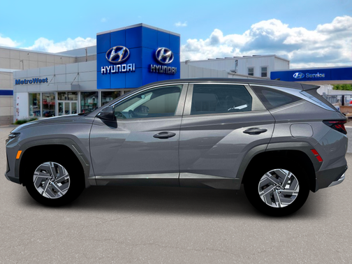 Ecotronic Gray 2026 Hyundai TUCSON Hybrid Blue SE