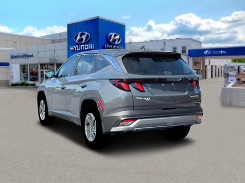 Ecotronic Gray 2026 Hyundai TUCSON Hybrid Blue SE