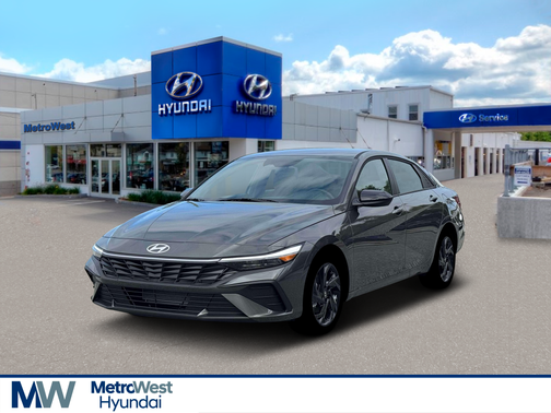 Amazon Gray 2026 Hyundai ELANTRA Sport