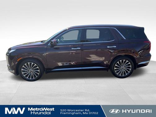 Sierra Burgundy 2023 Hyundai PALISADE Calligraphy