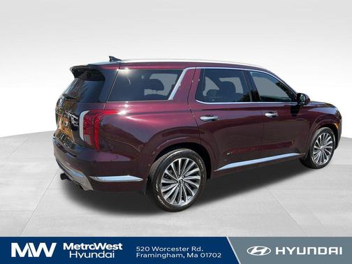 Sierra Burgundy 2023 Hyundai PALISADE Calligraphy