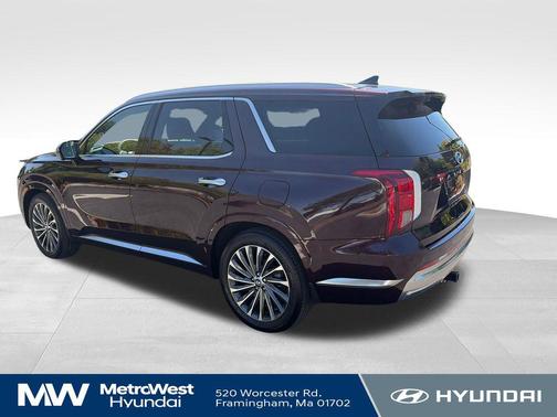 Sierra Burgundy 2023 Hyundai PALISADE Calligraphy