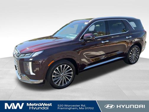 Sierra Burgundy 2023 Hyundai PALISADE Calligraphy