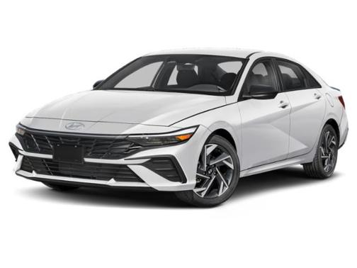 Serenity White 2026 Hyundai ELANTRA Sport