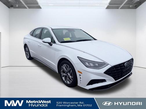 Quartz White 2022 Hyundai SONATA SEL