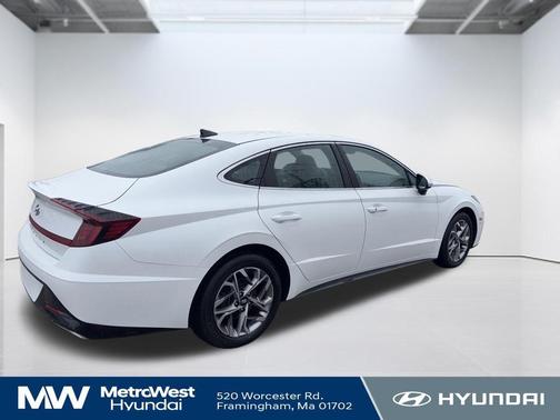 Quartz White 2022 Hyundai SONATA SEL