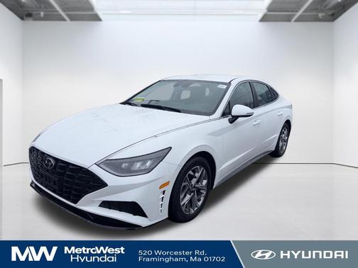 Quartz White 2022 Hyundai SONATA SEL