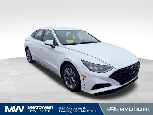 Quartz White 2022 Hyundai SONATA SEL