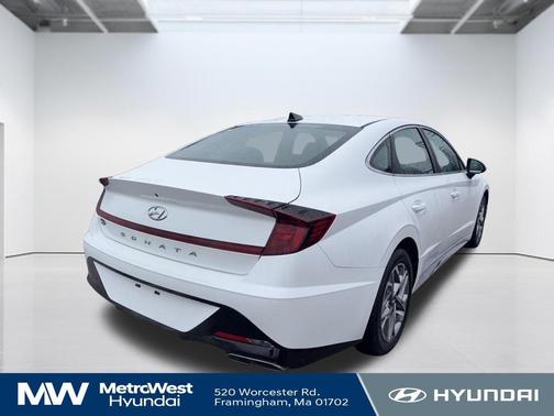 Quartz White 2022 Hyundai SONATA SEL
