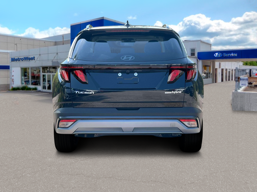 Ash Black 2025 Hyundai TUCSON Hybrid Blue