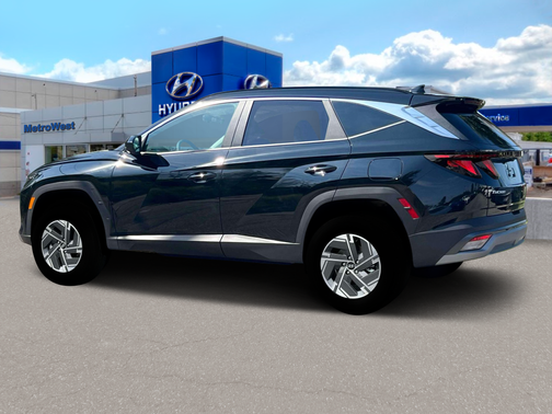 Ash Black 2025 Hyundai TUCSON Hybrid Blue
