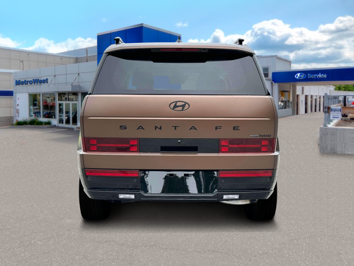 Earthy Brass Matte 2025 Hyundai SANTA FE HEV Calligraphy