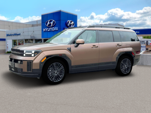 Earthy Brass Matte 2025 Hyundai SANTA FE HEV Calligraphy