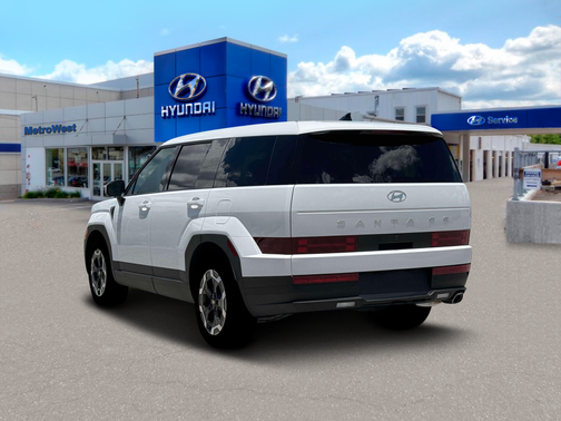 Serenity White 2026 Hyundai SANTA FE SE