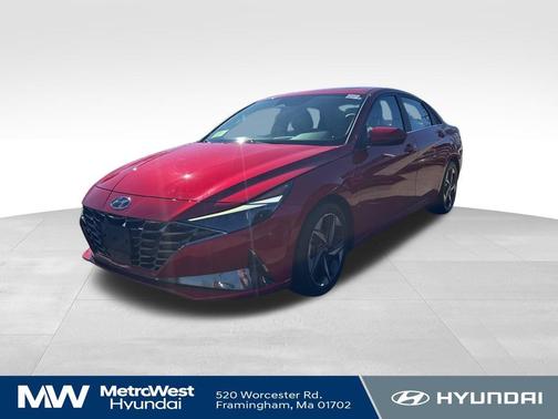 Calypso Red 2022 Hyundai ELANTRA Limited