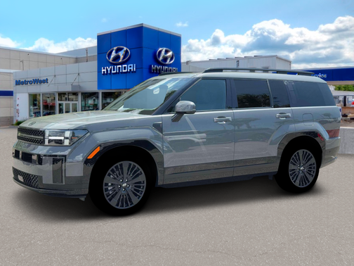 Hampton Gray 2026 Hyundai SANTA FE HEV Calligraphy